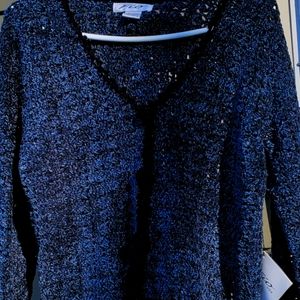 Crochet style sweater